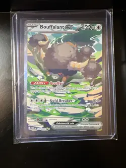 Bouffalant ex 170/086 Pokemon TCG SV: White Flare Special Illustration Rare NM - Image 1