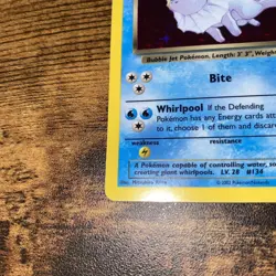 Pokemon Legendary Collection Dark Vaporeon 9/110 Holo- LP/NM! WOTC! - Image 3