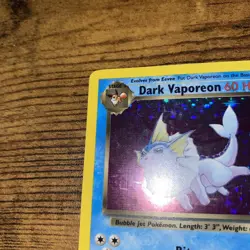 Pokemon Legendary Collection Dark Vaporeon 9/110 Holo- LP/NM! WOTC! - Image 5