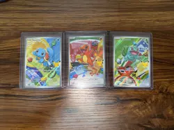 Pokemon First Partner Promo Gen 1 Bulbasaur 037, Charmander 038, Squirtle 039 - Image 1