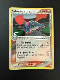 Pokemon TCG Salamence Delta Species 14/113 Reverse Holo Light play - Image 1