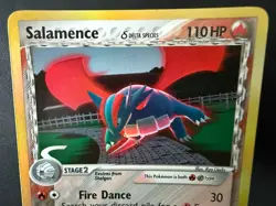 Pokemon TCG Salamence Delta Species 14/113 Reverse Holo Light play - Image 2