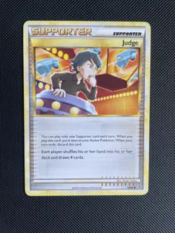 JUDGE 78/95 • HGSS UNLEASHED • Pokemon TCG • Non Holo - LP - Image 1