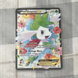 Pokemon Shaymin EX Full Art Holo Ultra Rare Roaring Skies 106/108 Card - Image 1