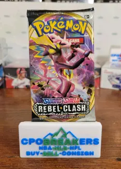 Pokemon 2020 TCG Sword & Shield Rebel Clash Booster Pack 10 Cards # And Card 20 - Image 1