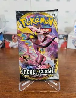 Pokemon 2020 TCG Sword & Shield Rebel Clash Booster Pack 10 Cards # And Card 20 - Image 5