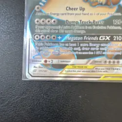 Eevee & Snorlax GX (Full Art) Ultra Rare 171/181 Sm-Team Up Holo Pokemon Card - Image 5