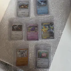 Pokemon Japanese Card Bundle x7 – Gengar, Articuno, Machamp + EX NM HOLO REVERSE - Image 1