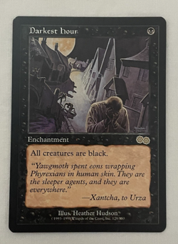 1x Darkest Hour Urza's Saga MTG Magic the Gathering LP - Image 1