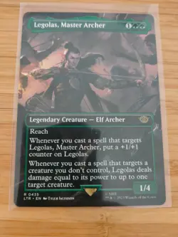 MTG Legolas, Master Archer (Borderless) 0435 Lord of the Rings M/NM Free UK P&P - Image 1
