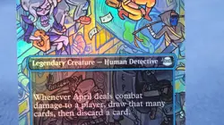 April, Reporter of the Weird Borderless Foil 0206 Teenage Mutant Ninja Turtles - Image 4