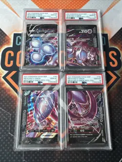 PSA 10 Mewtwo V Union Pokemon SWSH 159-162 Special Collection Sequential Set - Image 1