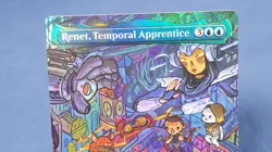 MTG Renet, Temporal Apprentice (Borderless) Teenage Mutant Ninja Turtles Foil - Image 3