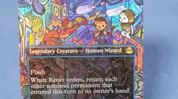 MTG Renet, Temporal Apprentice (Borderless) Teenage Mutant Ninja Turtles Foil - Image 4