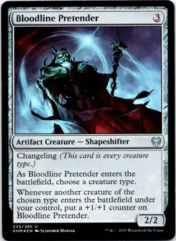 Bloodline Pretender U Kaldheim 235 NM - Image 1