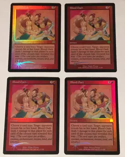 1X BLOOD OATH FOIL / MP / MERCADIAN MASQUES / REAL PICS / WRONGWAY052 - Image 1