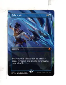 MTG SkeenAB Fabricate BORDERLESS from SPG. NM. - Image 1