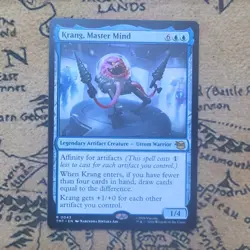 MTG Teenage Mutant Ninja Turtles Krang, Master Mind 0043 NM Rare - Image 1