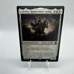 Adeline, Resplendent Cathar ~ Midnight Hunt NearMint NM Magic MTG 001/277 - Image 1