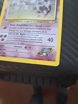 Pokemon Sabrina's Gengar 014/132 Gym Heroes Holo Rare Unlimited 80 HP Card - Image 5