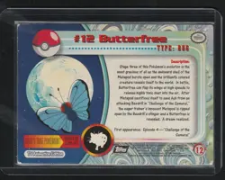Butterfree #12 - Pokemon Topps Holo version- Good Condition - Image 2
