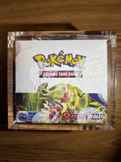 Pokemon Scarlet And Violet Base Set Booster Box SV01 W/Case - Image 1