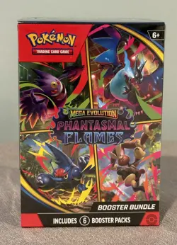 POKEMON MEGA EVOLUTION PHANTASMAL FLAMES-Booster Bundle-New/Sealed - Image 1