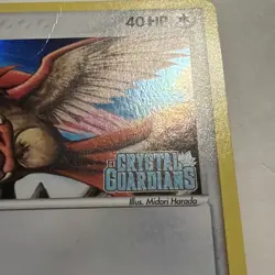Spearow 61/100 Crystal Guardians Stamped Reverse Holo Pokemon 2006 MP - Image 5