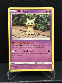 Mimikyu 97/236 Cosmic Eclipse non- Holo ~ Yuka Morii Sweet & Spooky Pokemon TCG - Image 1