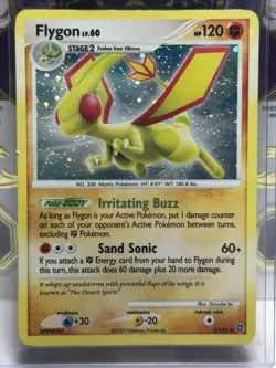 Flygon 5/132 | 2007 Pokemon Secret Wonders Holo Swirl | MP - Image 1