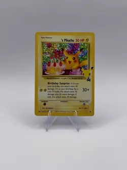 Pokemon TCG 25th Celebrations Birthday Pikachu #24 NM Mint - Image 1