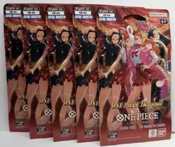ONE PIECE Heroines EB-03 Sleeved Booster pack English - Lot of 5 - New / Sealed - Image 1