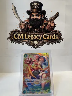 Monkey.D.Luffy OP13-118 SEC One Piece TCG Carrying On His Will Near Mint ENGLISH - Image 1
