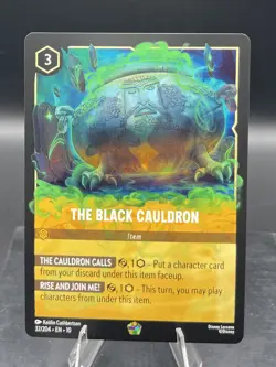 Disney Lorcana-Whispers in the Well-The Black Cauldron-#32-Regular-NM - Image 1