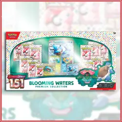 /Factory Sealed Pokemon TCG: Blooming Waters Premium Collection 151 | 12 Packs - Image 1