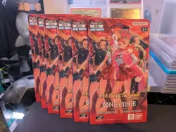 6x One Piece Card Game EB-03 One Piece Heroines Edition Sleeved Booster Pack - Image 2