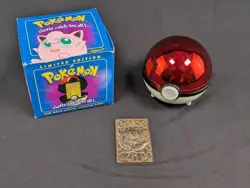 Jigglypuff Pokemon Card - 23K Gold Plated - Blue Box Edition No Case/ No COA - Image 1