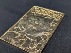 Jigglypuff Pokemon Card - 23K Gold Plated - Blue Box Edition No Case/ No COA - Image 4