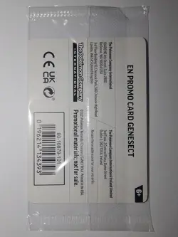 Genesect 008 Stamped Promo Pokemon card Sealed - Image 2