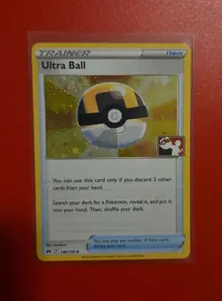 Pokemon Ultra Ball 146/159 Cosmos Holo Prize Pack Series Card - Image 1