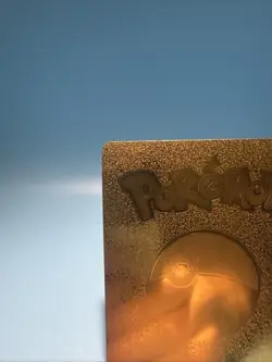 Pokemon Pikachu Mega Charizard Y Tag Cosplay Poncho Gold Foil Fan Art Card TCG - Image 3