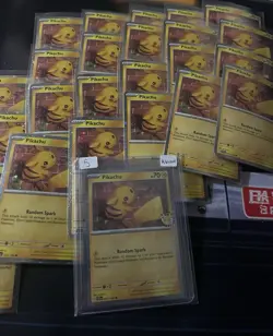 Pokemon TCG 2026 Pokemon Day Collection Promo Card NM Pikachu With Swirls!! - Image 3