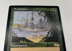 EXPLORATION Urzas Saga ENG Magic The Gathering Vintage Magic Card 1998 WotC-NM - Image 3