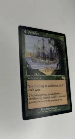 EXPLORATION Urzas Saga ENG Magic The Gathering Vintage Magic Card 1998 WotC-NM - Image 5