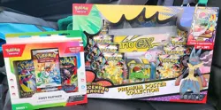 Pokemon Ascended Heroes Premium Poster Collection Mega Lucario & First Partner - Image 1