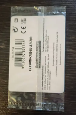 Bulbasaur Promo 001/165 Reverse Holo Best Buy Exclusive Card - Image 2