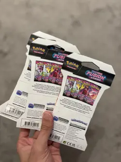 Pokemon TCG: Fusion Strike Sleeved Booster Pack x 4 | Full Art Set - Image 3