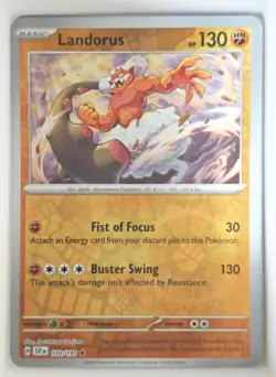 Landorus 110/191 SV08: Surging Sparks [SSP] - Reverse Holo Rare Near Mint - EN - Image 1