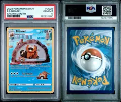 Bibarel GG25/GG70 Crown Zenith Galarian Gallery 2023 Pokemon - PSA 10 - Image 2