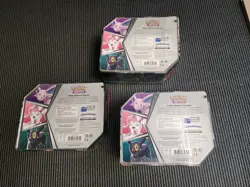 Pokemon TCG V Heroes Tin Set Sylveon Umbreon & Espeon Eeveelutions Sealed New - Image 2